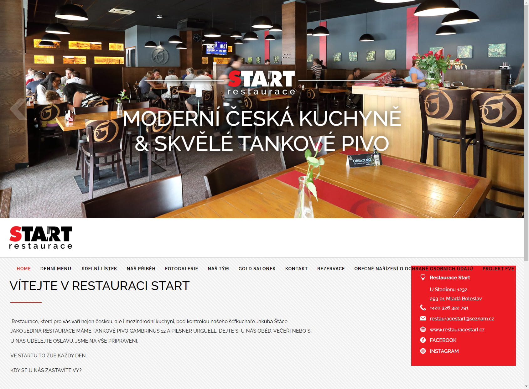 Restaurace Start s.r.o.