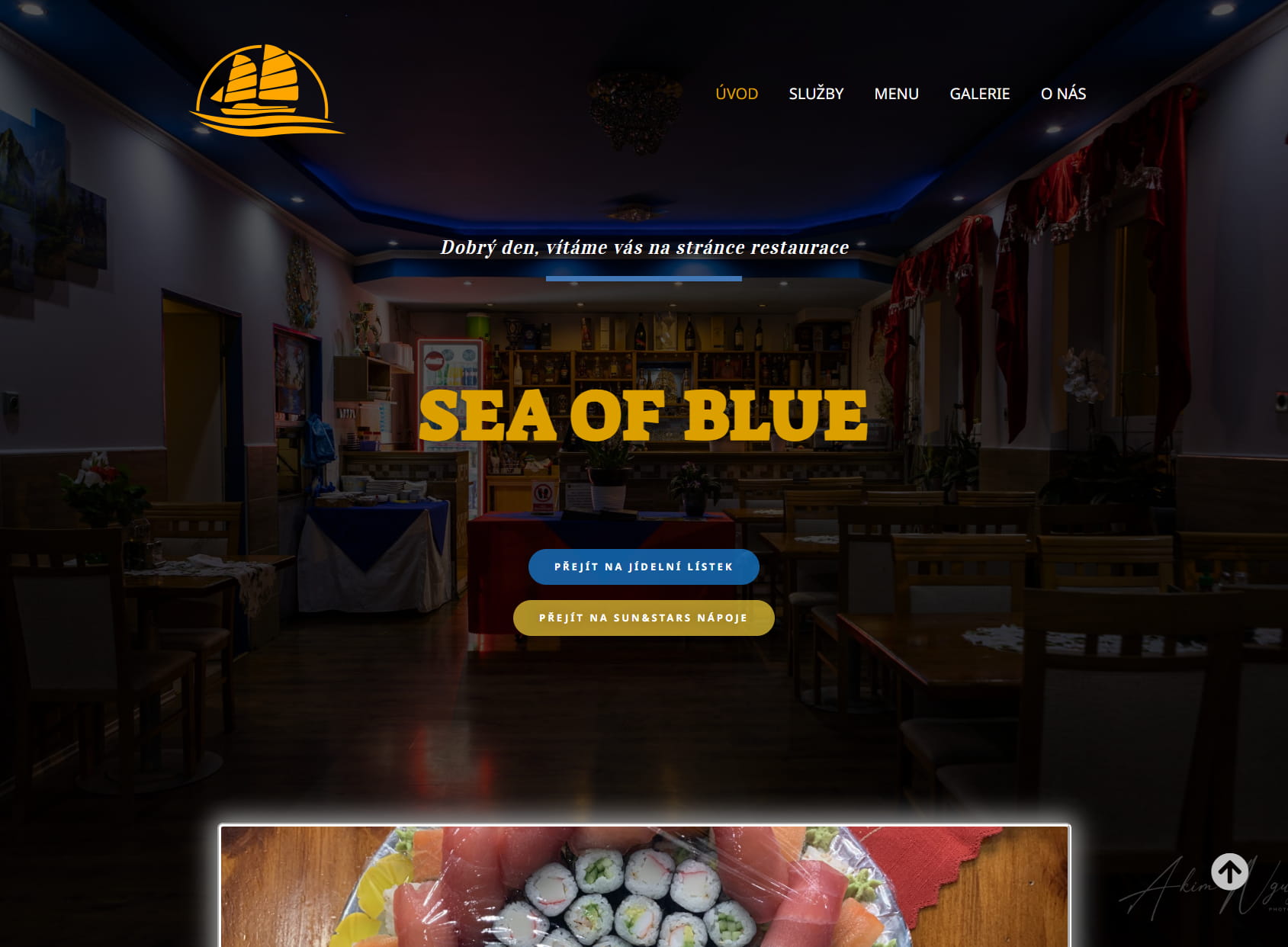 Restaurace Sea of Blue