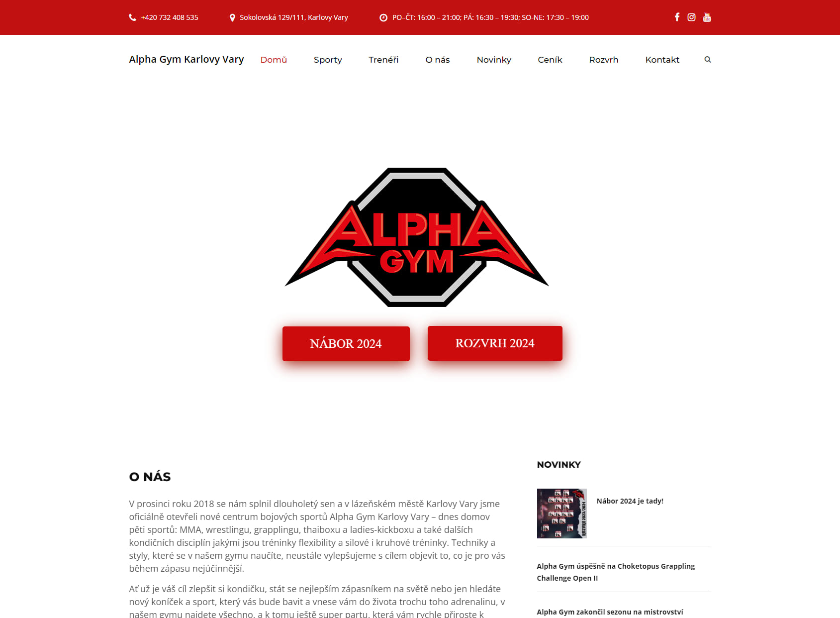 Alpha Gym Karlovy Vary