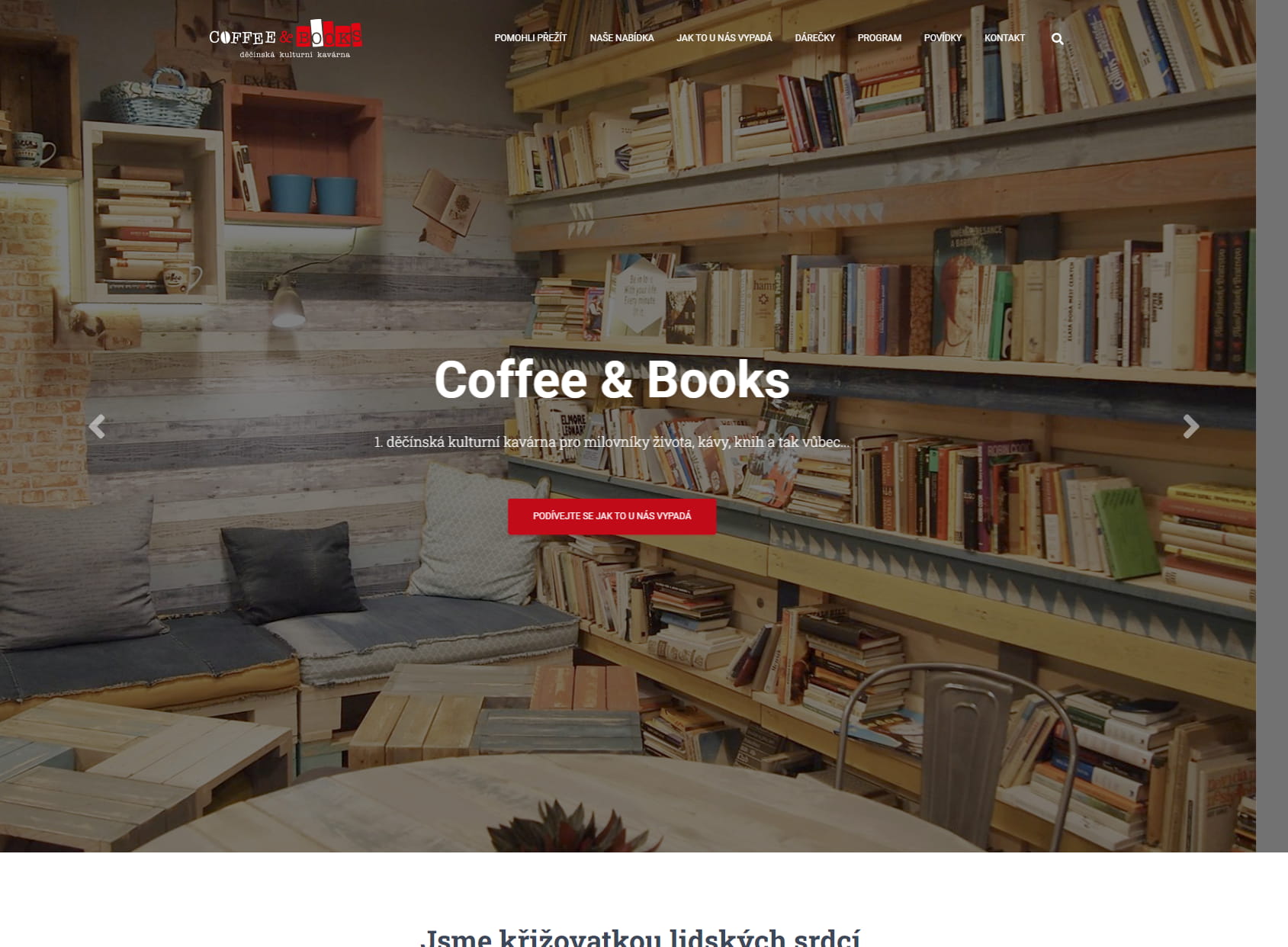 Coffee & Books, děčínská kulturní kavárna