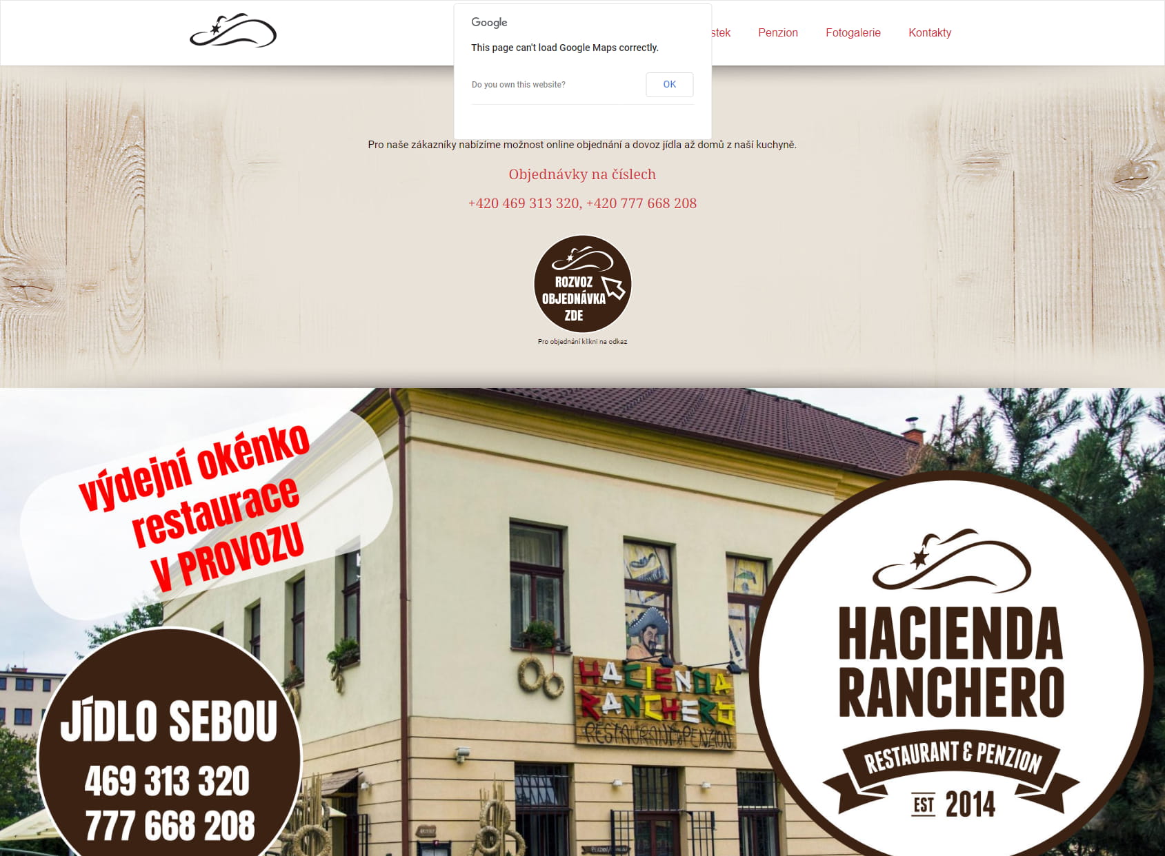 Hacienda Ranchero - restaurace a penzion