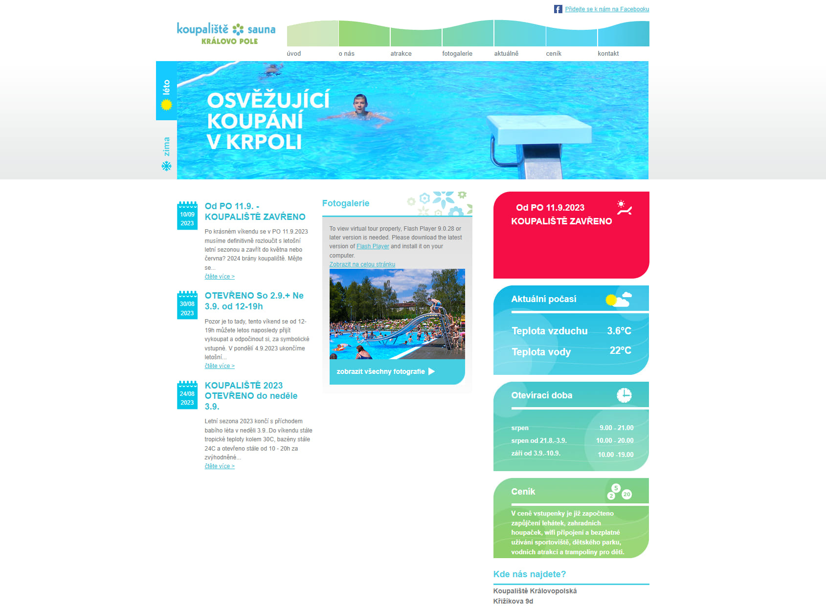 Swimming Pool Královopolská