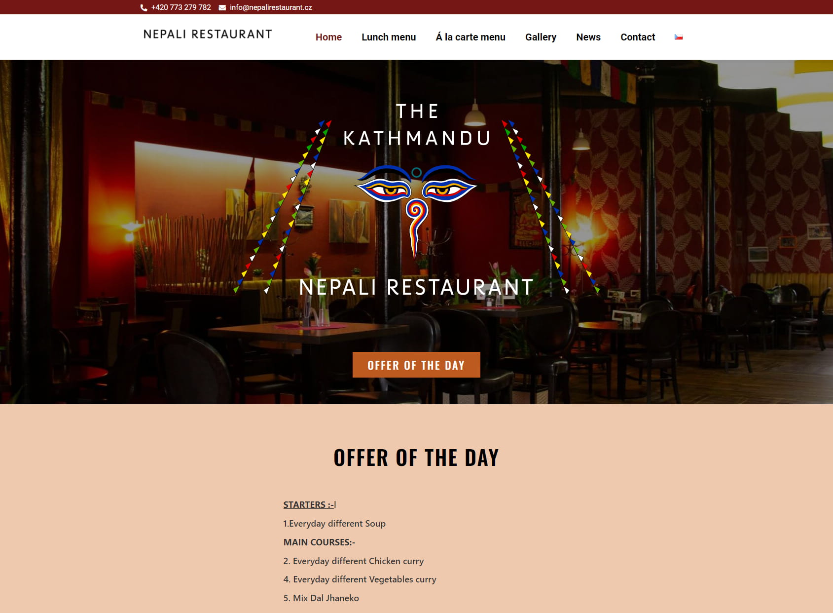The Kathmandu Nepali Restaurant