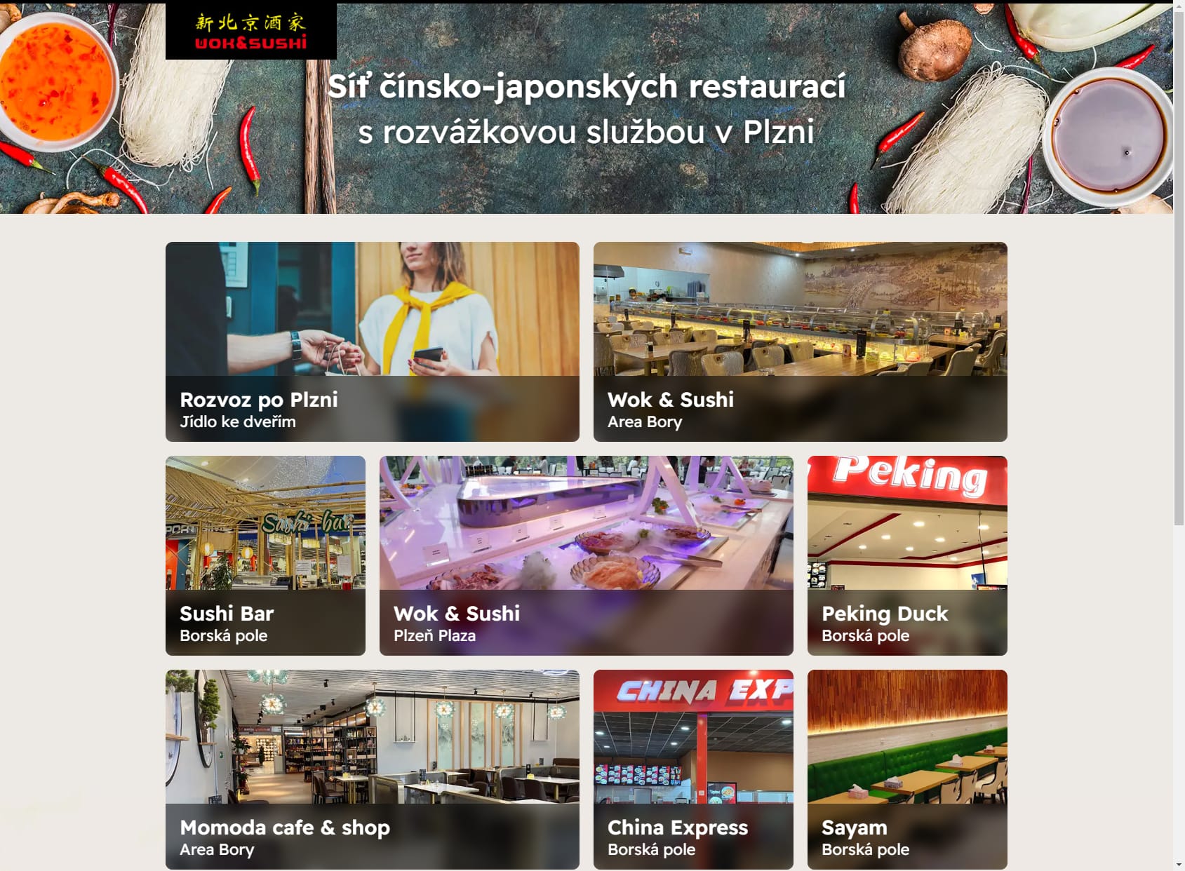 Restaurace Wok & Sushi