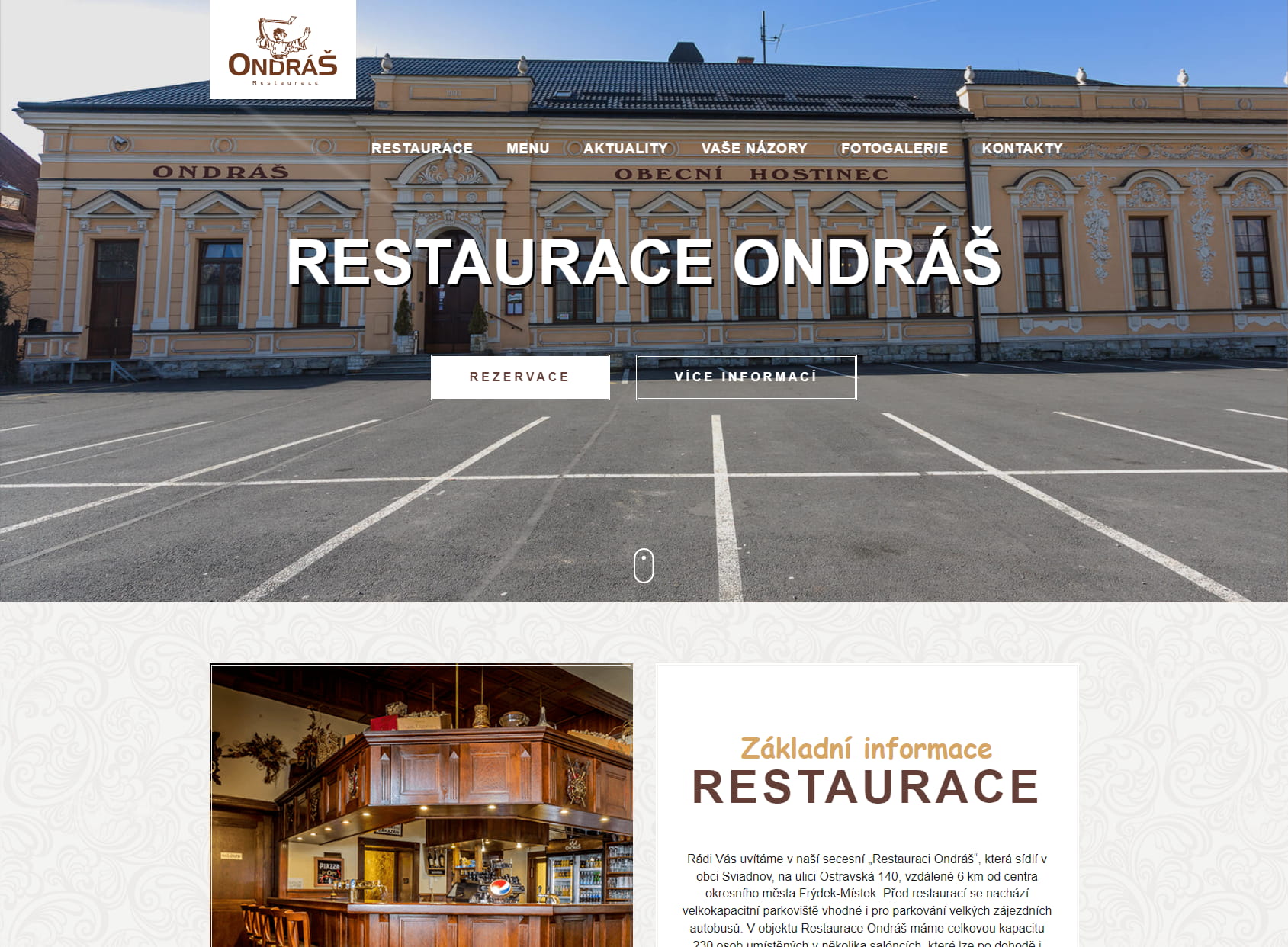 restaurant Ondráš