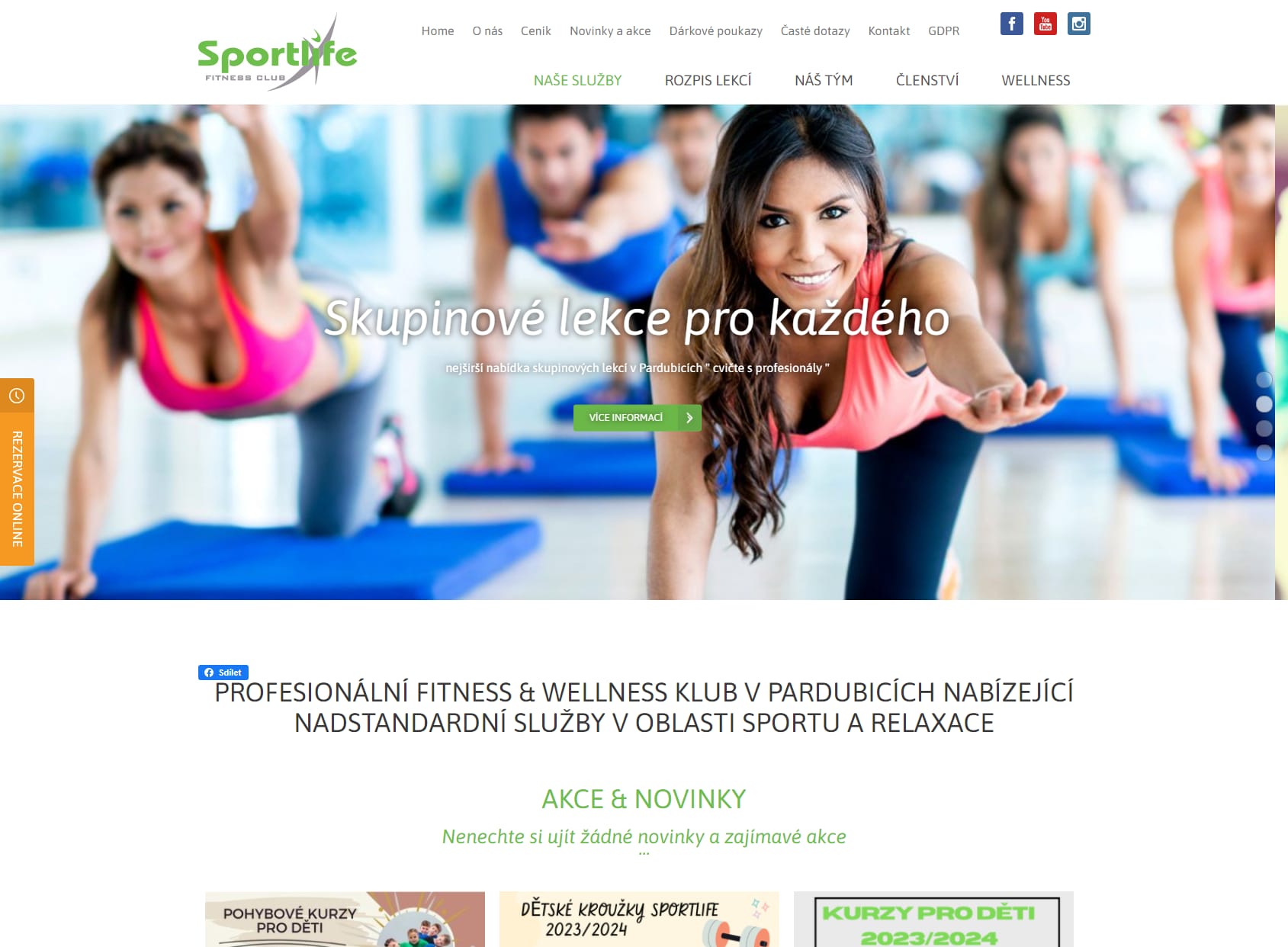 Fitness club Sportlife