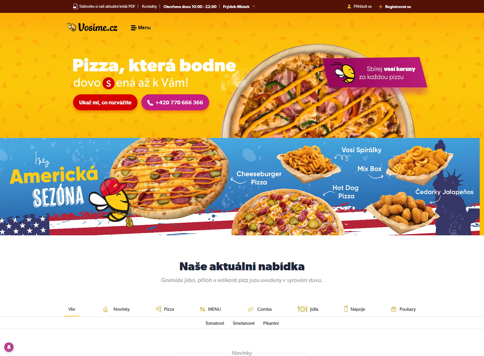 Vosíme.cz Pizza Frýdek-Místek