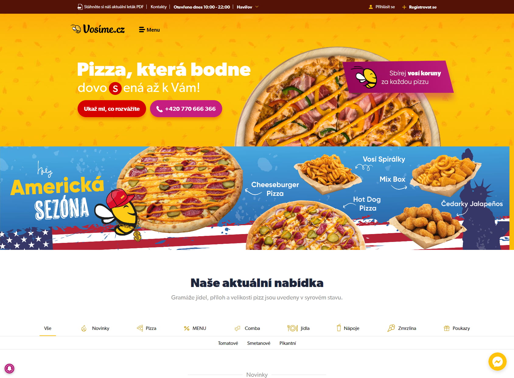 Vosíme.cz Pizza Havířov