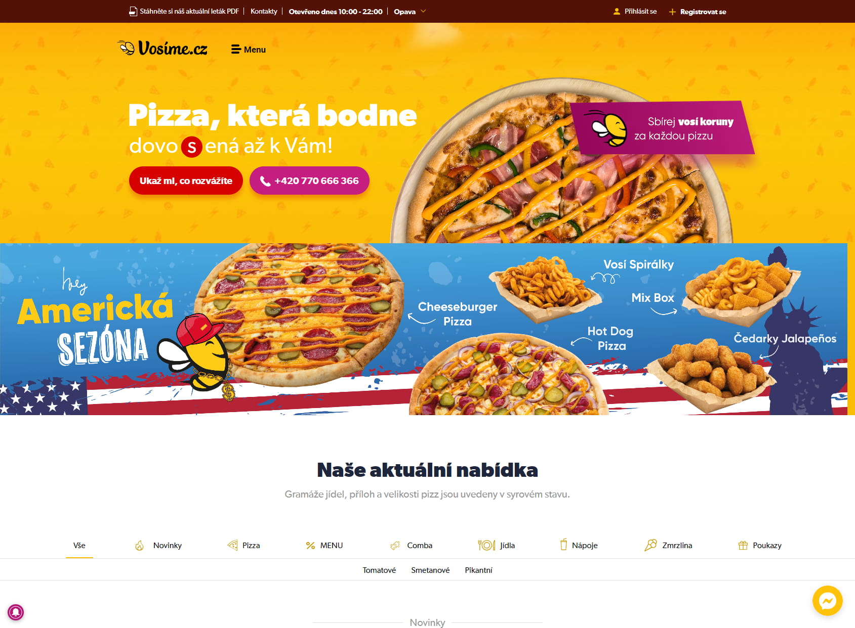 Vosíme.cz Pizza Opava